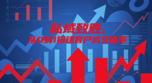 私域致胜,从0到1搭建客户成交体系-项目吧