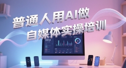 普通一个人用AI做自媒体,助你轻松开启AI自媒体创作之路-项目吧