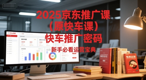 2025京东推广课(原快车课)解锁京东快车推广密码,新手必看运营宝典-项目吧