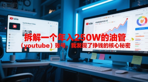 付费文章:拆解一个年入250W的油管(youtube)账号,我发现了挣钱的核心秘密-项目吧
