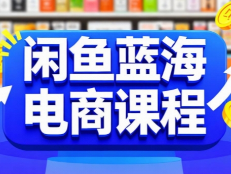闲鱼蓝海电商课程-项目吧
