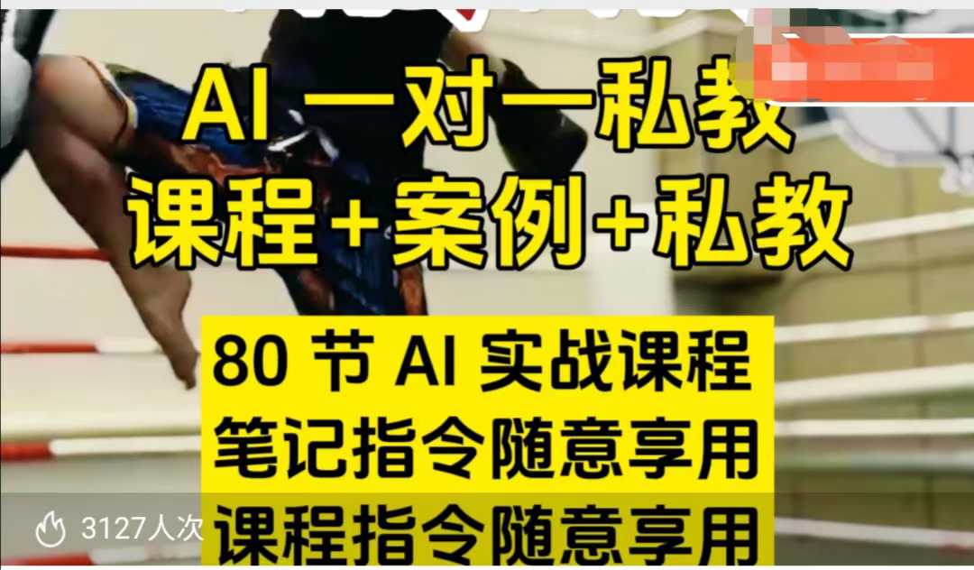 AI指令实战课,课程+案例,80节AI实战课程,笔记指令随意享用,课程指令随意享用(更新7月)-项目吧
