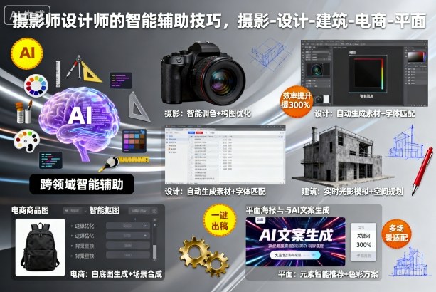 摄影师设计师的智能辅助技巧,摄影-设计-建筑-电商-平面-项目吧