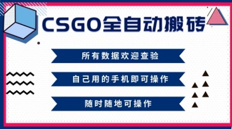 CSGO全自动搬砖,年底钱回家好项目,当天可拿到结果,新手小白轻松月入1W+【揭秘】-项目吧